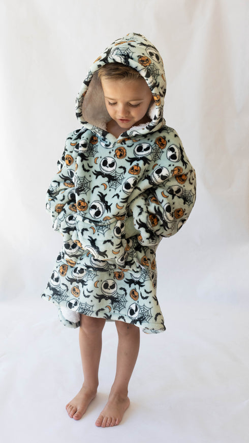 jack-skellington-sherpa-lined-hoodie-blanket House of Henry - Sophia's Style-1